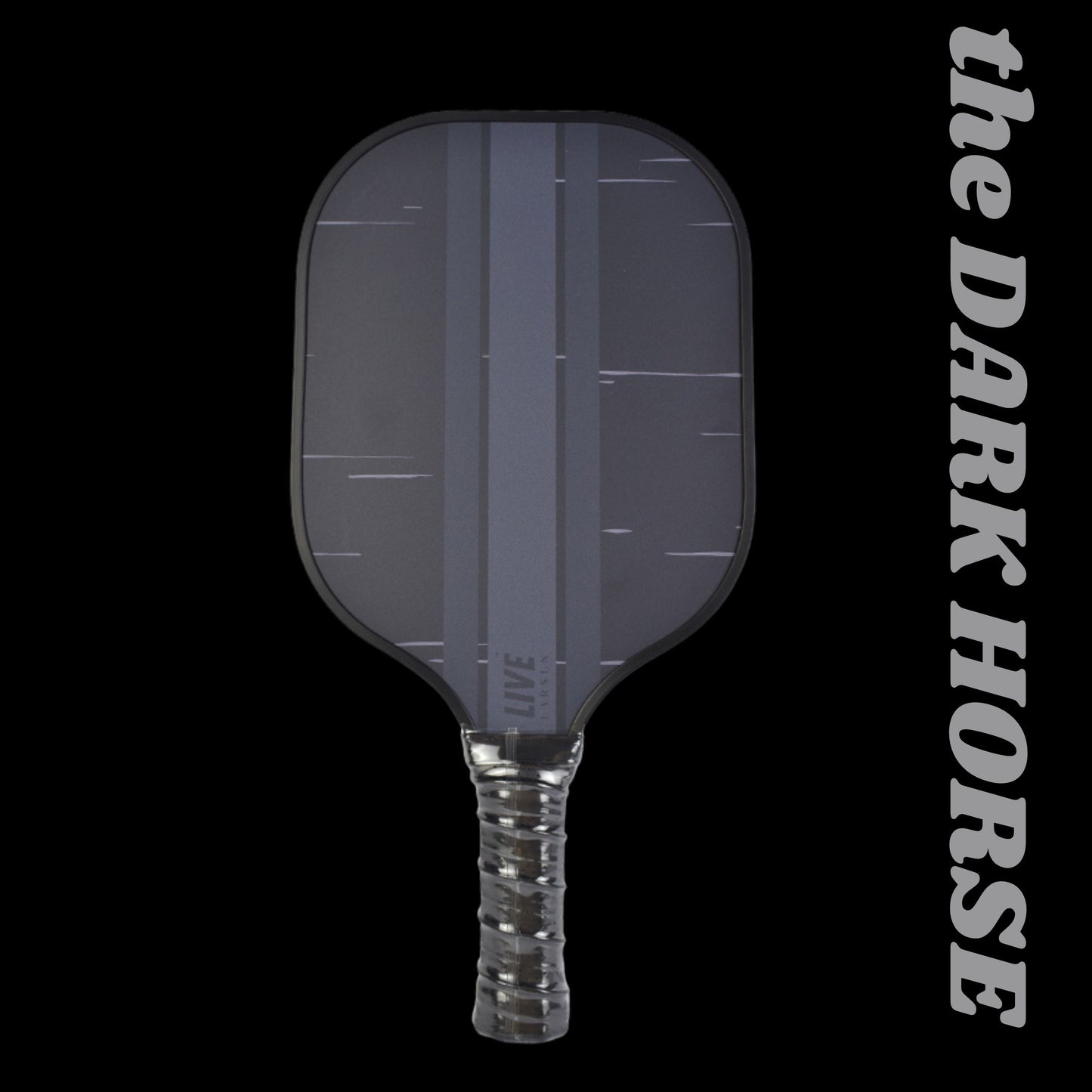 The Dark Horse: High GRIT Honeycomb Core Premium Fiberglass Paddle
