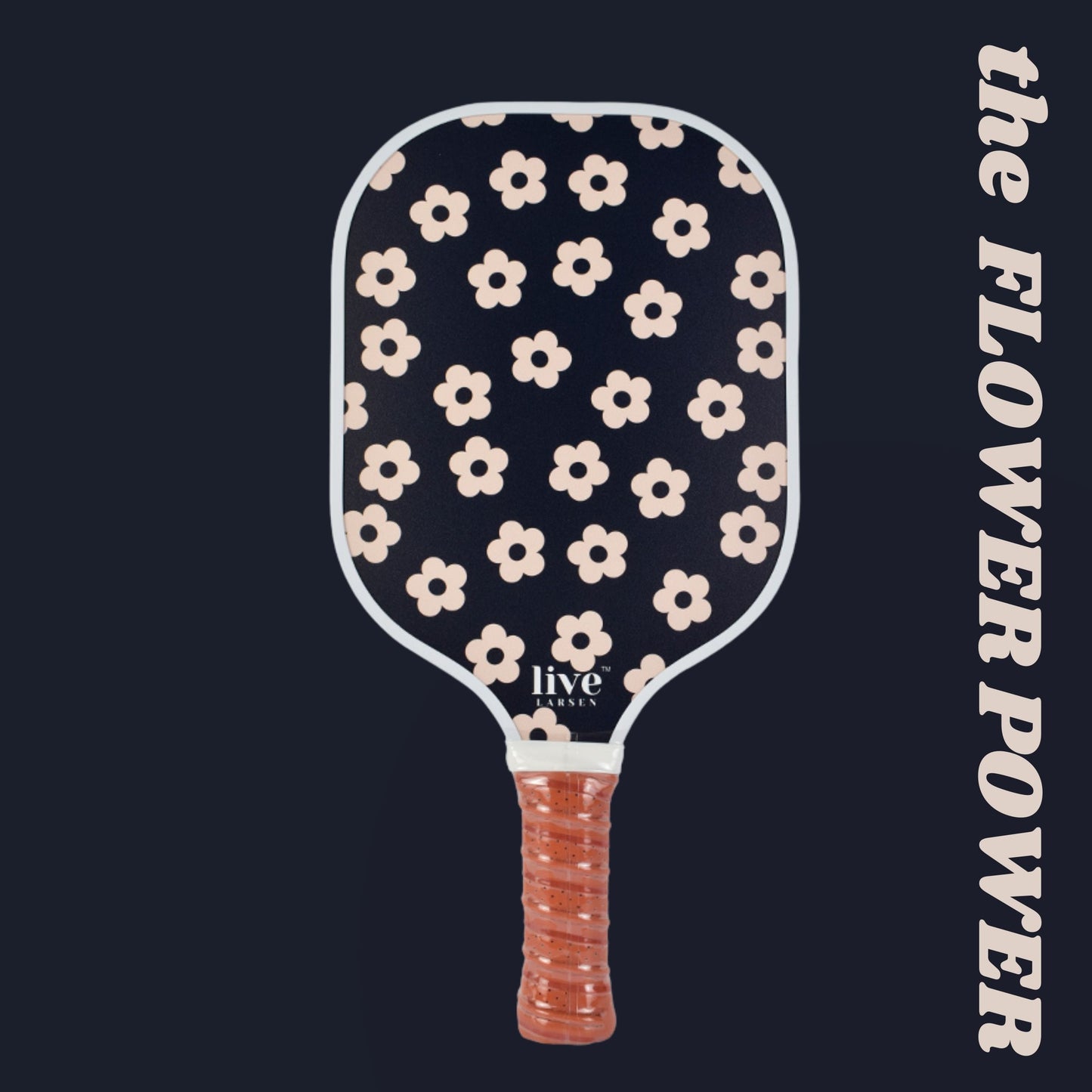 Flower Power: Premium Fiberglass Honeycomb Core Pickleball Paddle