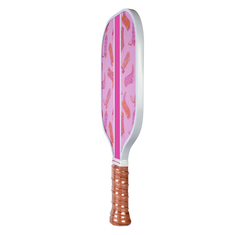 The Howdy Hitter: Premium Fiberglass Honeycomb Core Pickleball Paddle