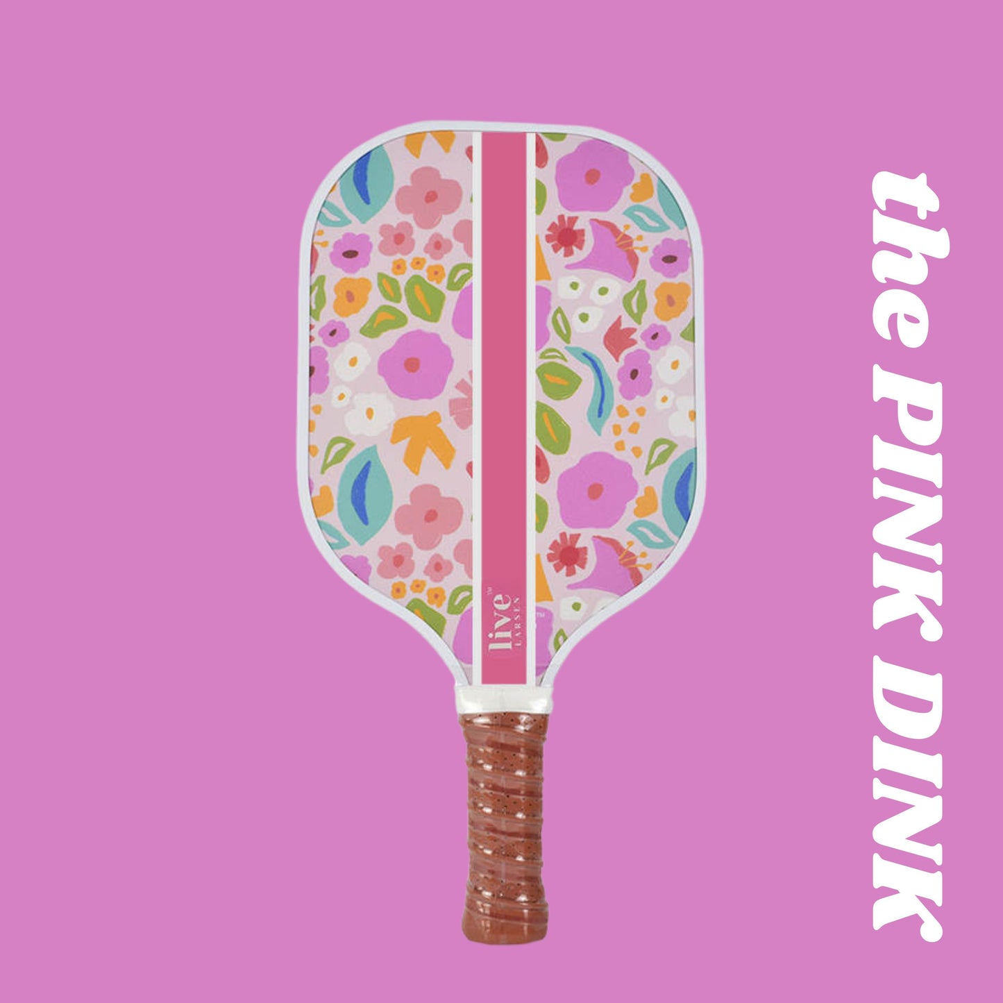 The Pink Dink: Premium Fiberglass Honeycomb Core Pickleball Paddle