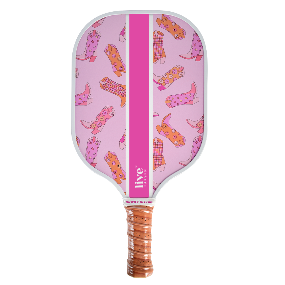 The Howdy Hitter: Premium Fiberglass Honeycomb Core Pickleball Paddle