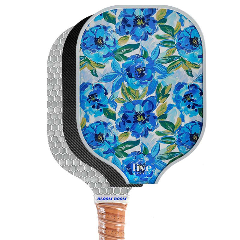 The Bloom Boom: Premium Fiberglass Honeycomb Core Pickleball Paddle