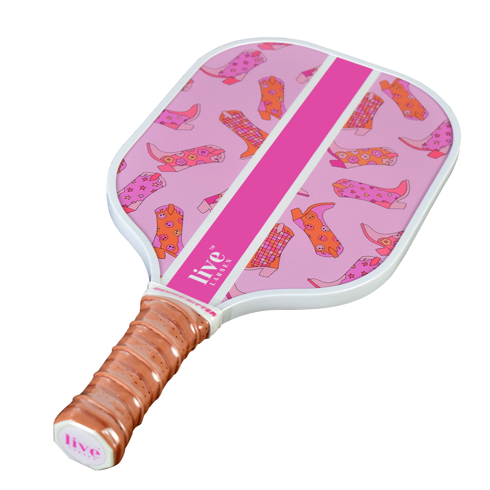 The Howdy Hitter: Premium Fiberglass Honeycomb Core Pickleball Paddle