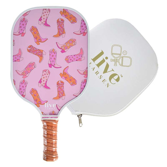 The Howdy Hitter: Premium Fiberglass Honeycomb Core Pickleball Paddle